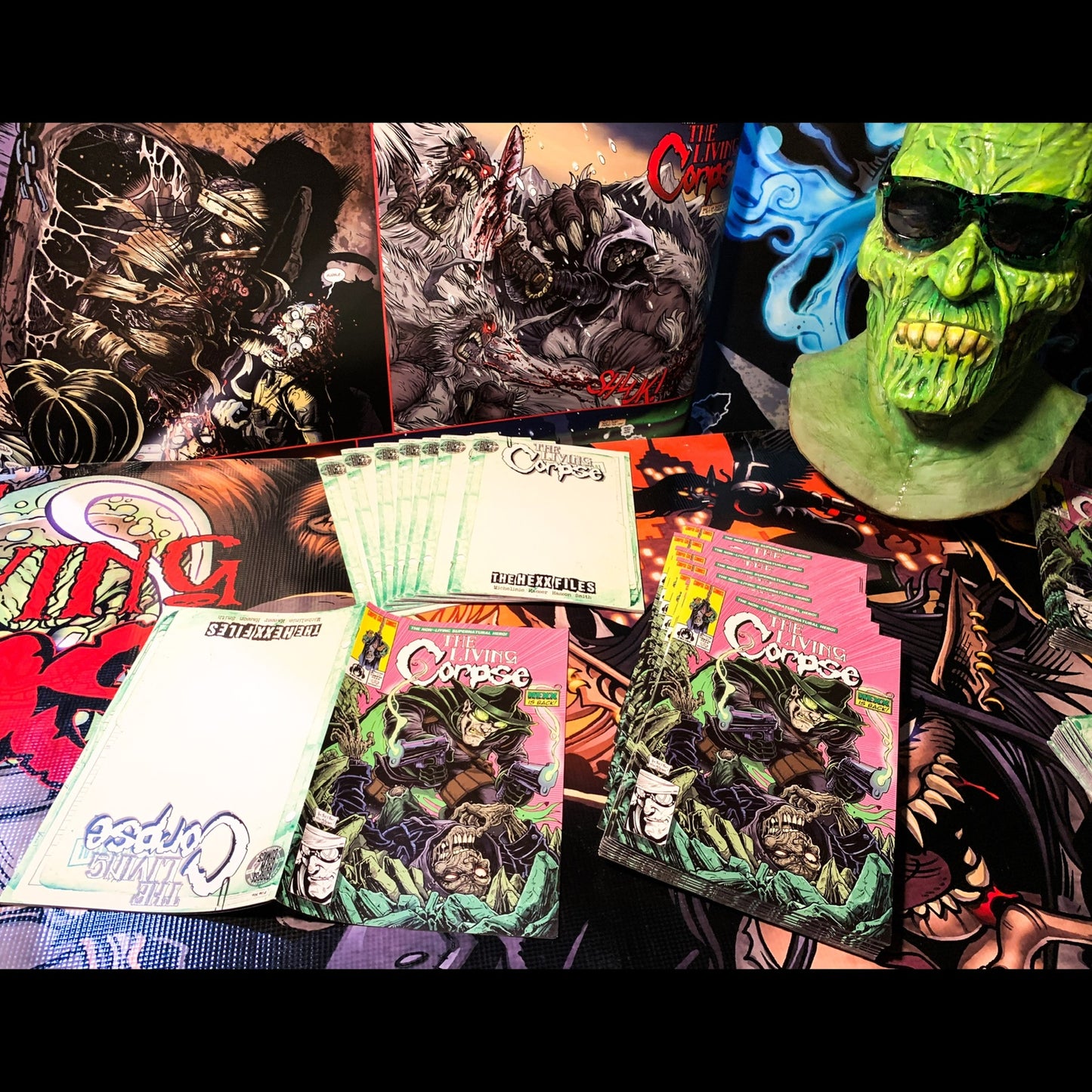 The Living Corpse: Hexx Files Sketch Edition (limited print run) Flip Cover