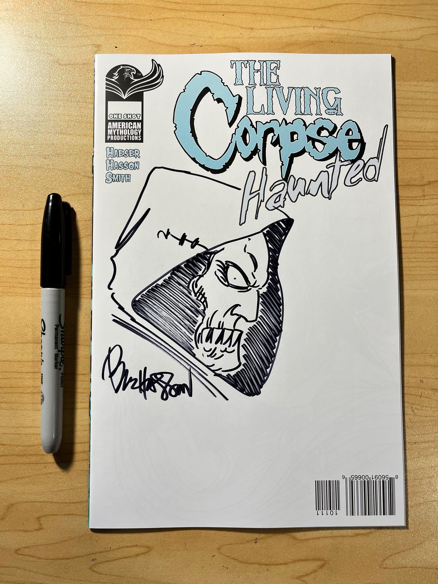 The Living Corpse: Haunted/Sketch Edition (limited print run) Flip Cover