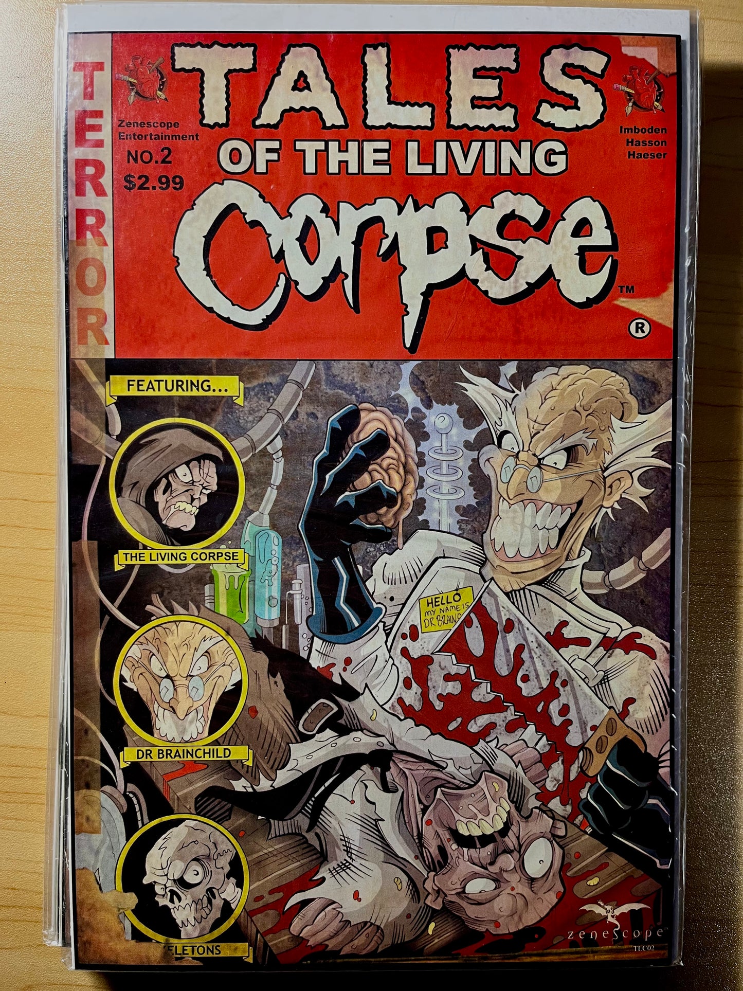 The Living Corpse issue 2 (Dr. Brainchild)2007